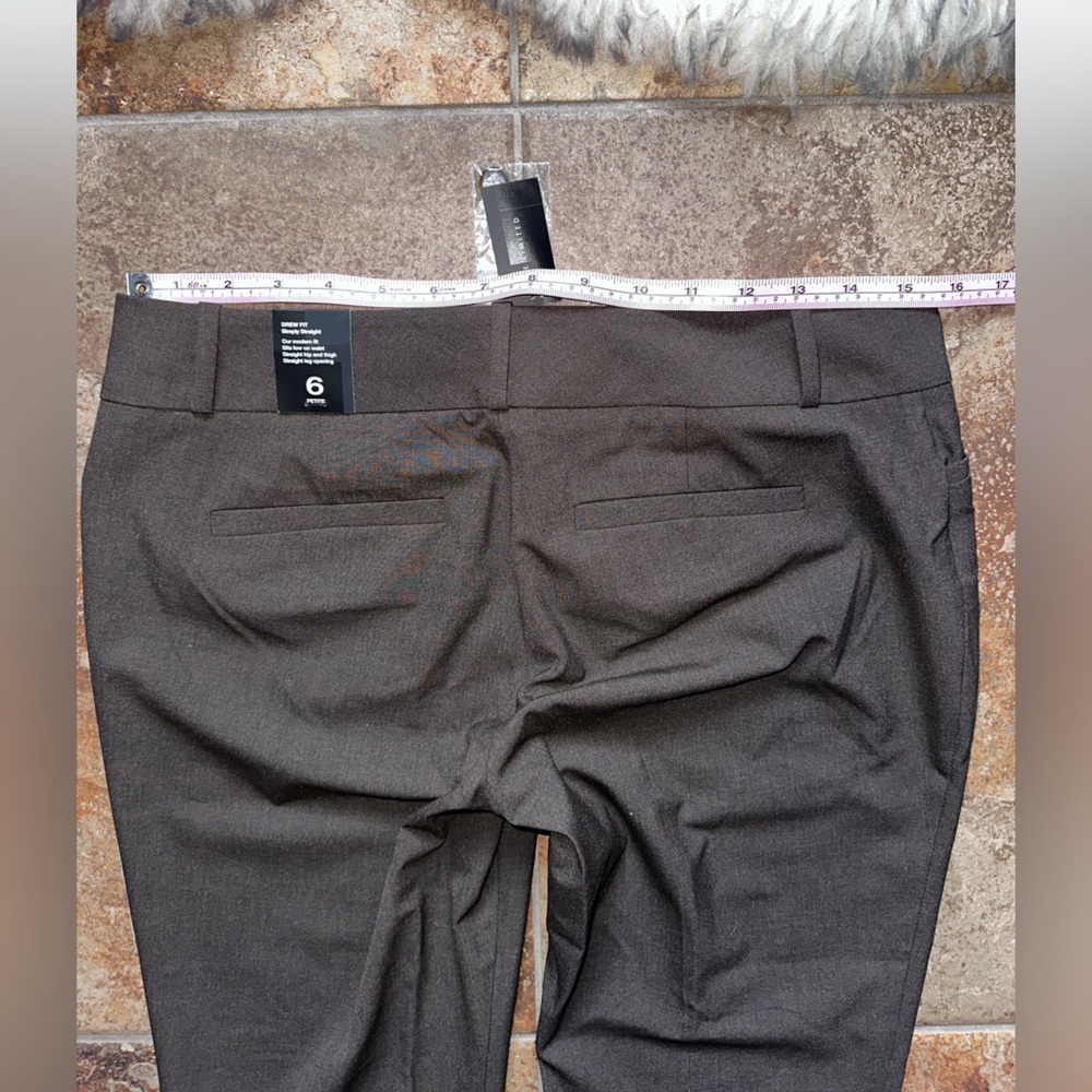 NWT The Limited Drew Fit 6 Petite Dress Pants - Picture 5 of 5